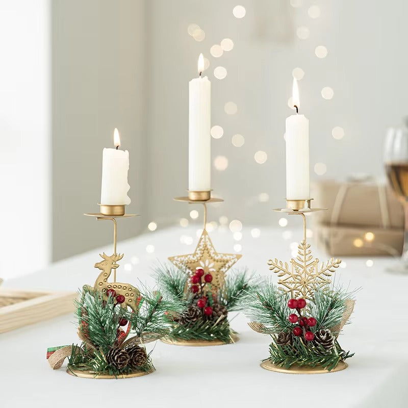 1+1 GRATIS | HolidayCandle - Weihnachtskerzenhalter