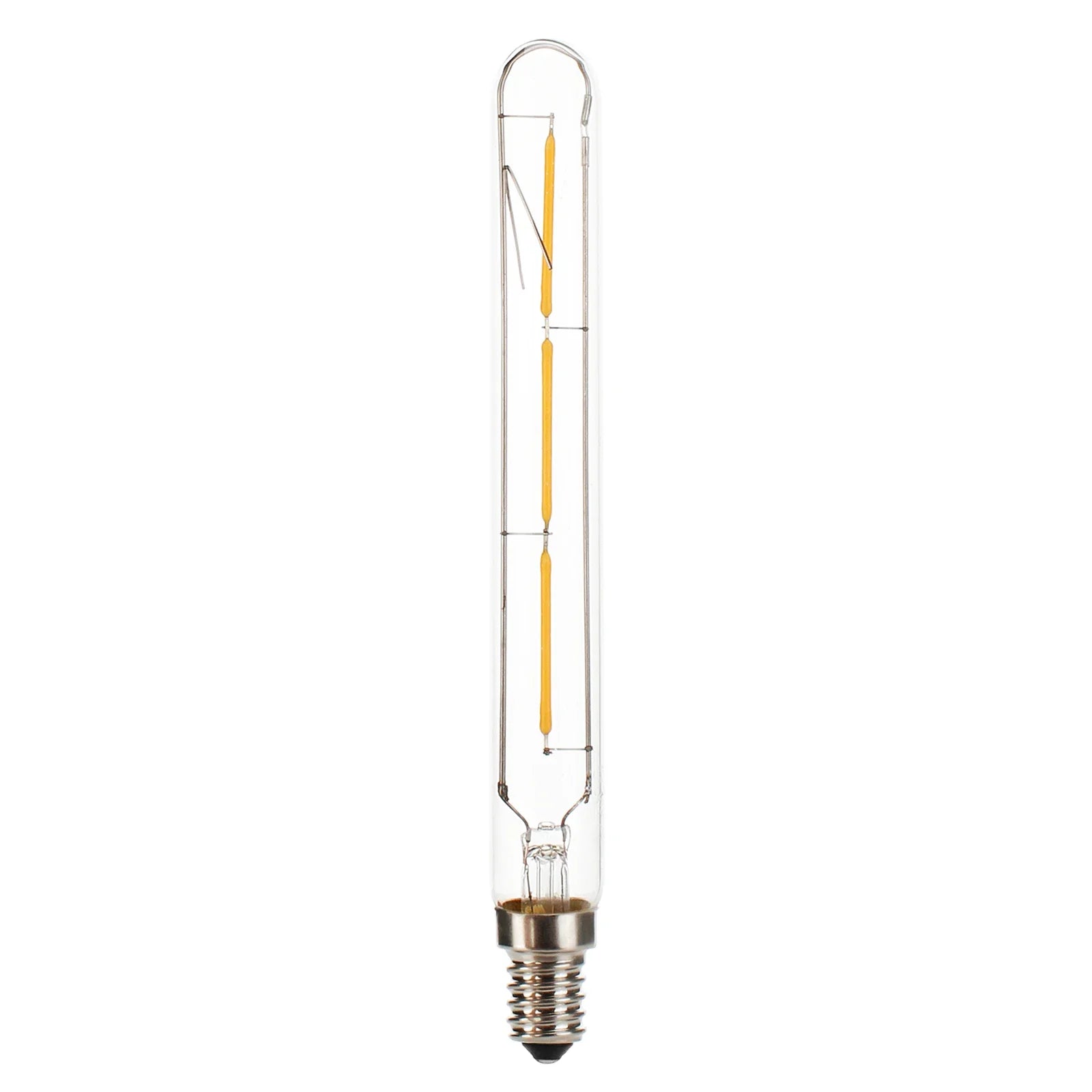 RetroLume | LED Röhrenlampe E14 | Vintage Filament Design | Warmweiß 2700K | 3W / 4W / 6W