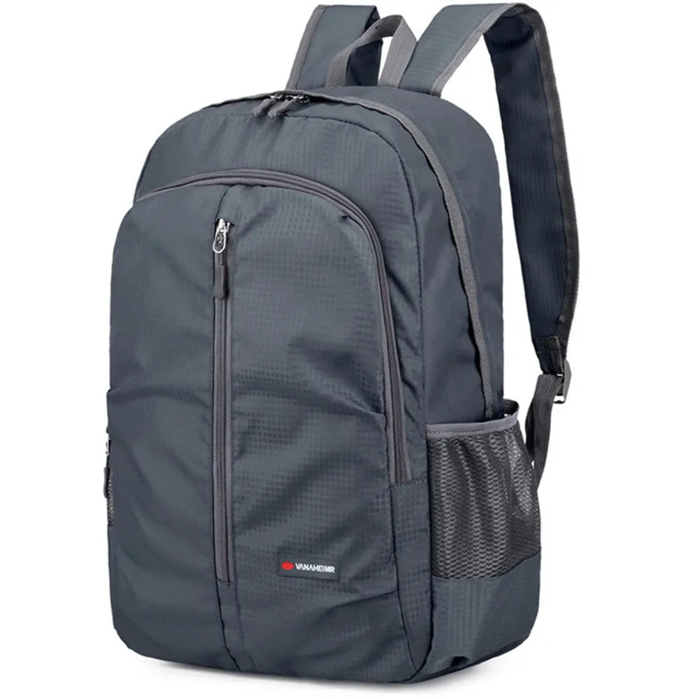 TrekLoom Faltbarer Outdoor Rucksack 30L | Ultraleicht & Wasserdicht | Für Camping, Reisen & Wandern | Unisex Design
