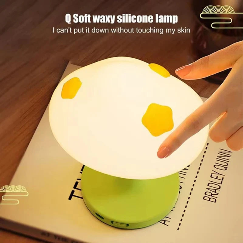 CloudyGlow Nachtlicht | Wolken-Design | Weiches LED-Licht & Wiederaufladbar | ABS & Silikon