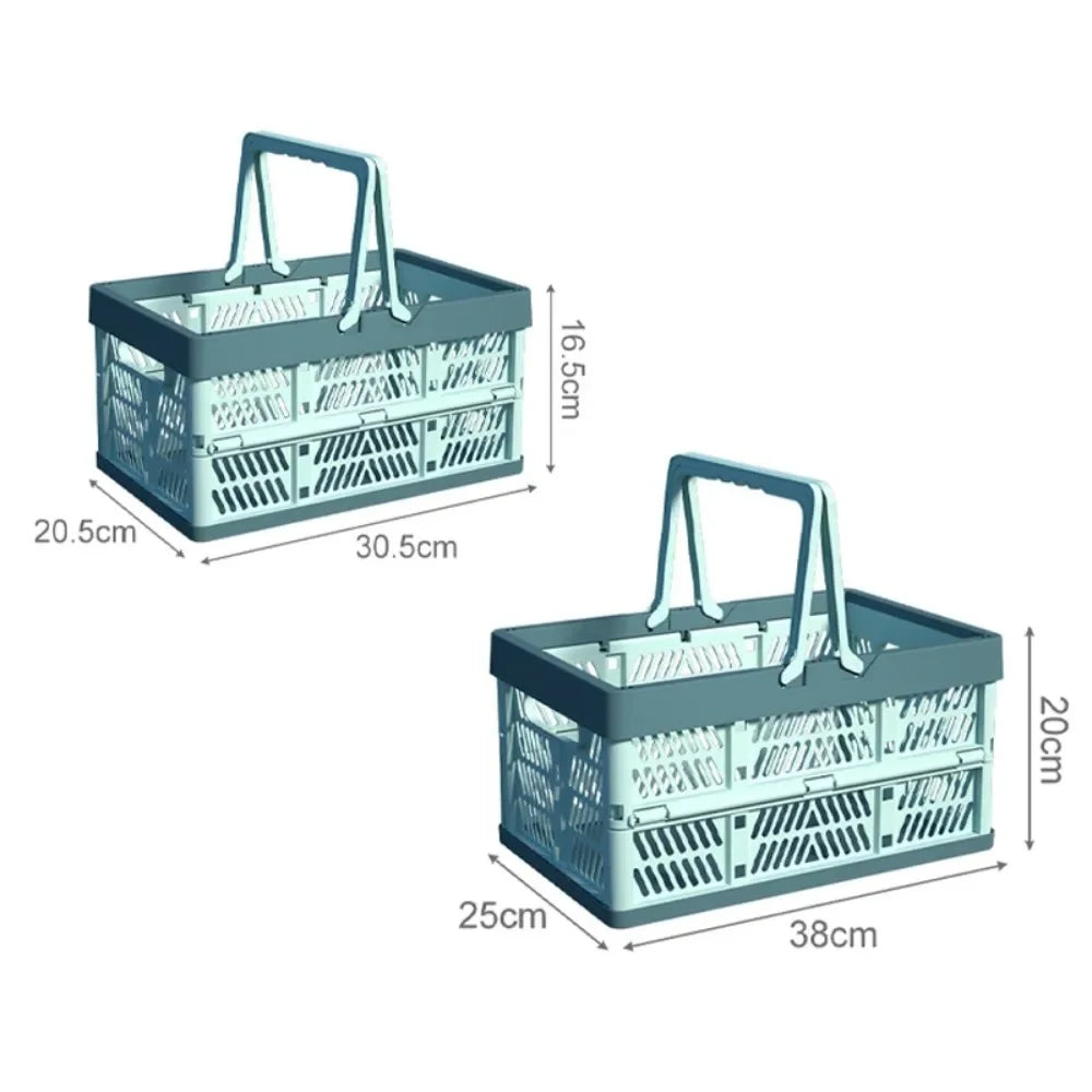 Foldex Aufbewahrungskorb | Faltbar & Belastbar | Bis 7 kg Tragkraft | Platzsparendes Design