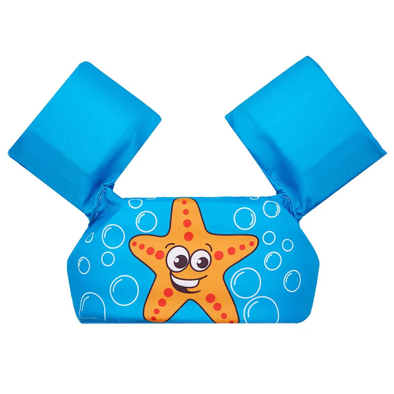 FLOTTY Kids Schwimmhilfe | Schwimmweste mit Armflügeln | Verstellbare Doppel-Schnalle | Für Kinder bis 25 kg