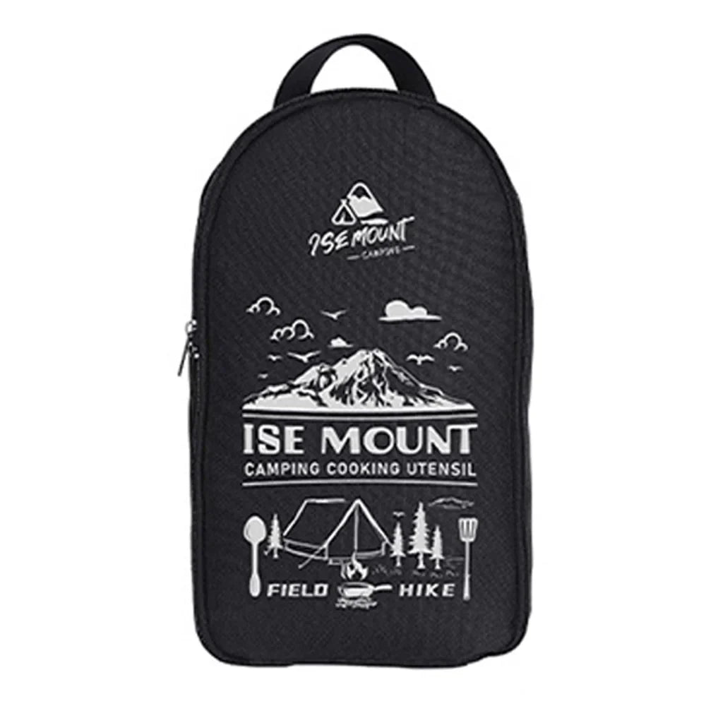 TerraChef AdventureKit Camping Küchen-Set 9-teilig | Inkl. Aufbewahrungstasche | Edelstahl Outdoor-Kochzubehör | Für Camping, Wandern & BBQ