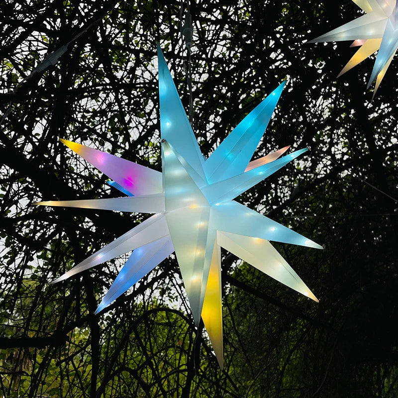 Smart LED RGB Sternlicht | Musik-Sync & App-Steuerung | Bluetooth | 25 cm