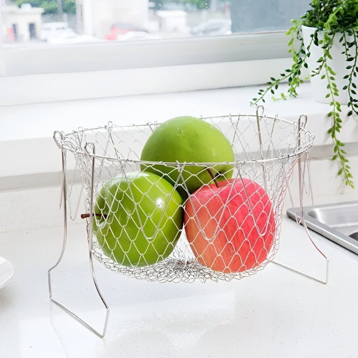 FryingBasket - Zusammenklappbarer Kochkorb