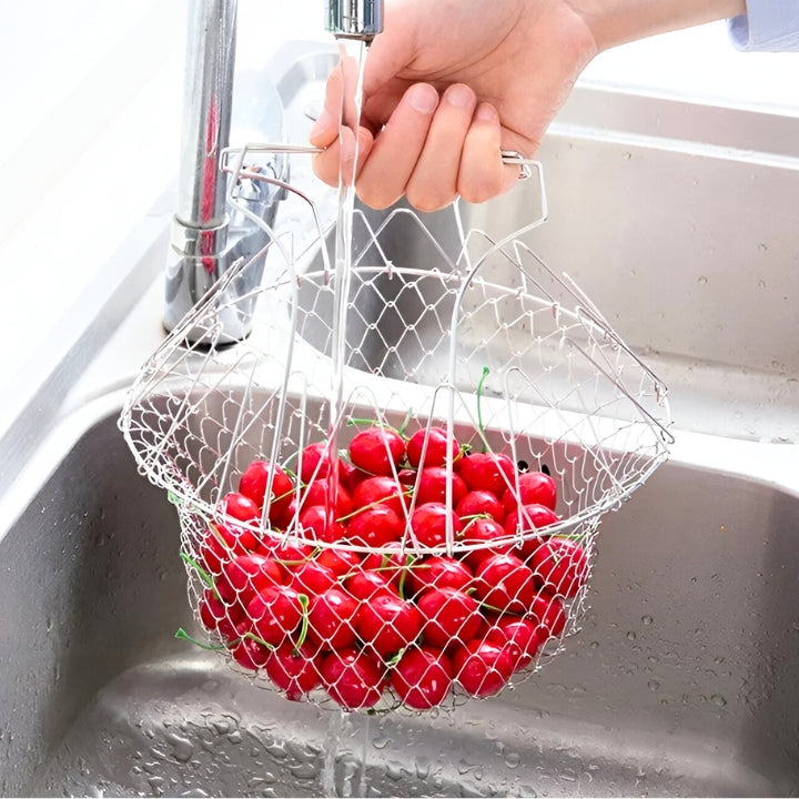FryingBasket - Zusammenklappbarer Kochkorb