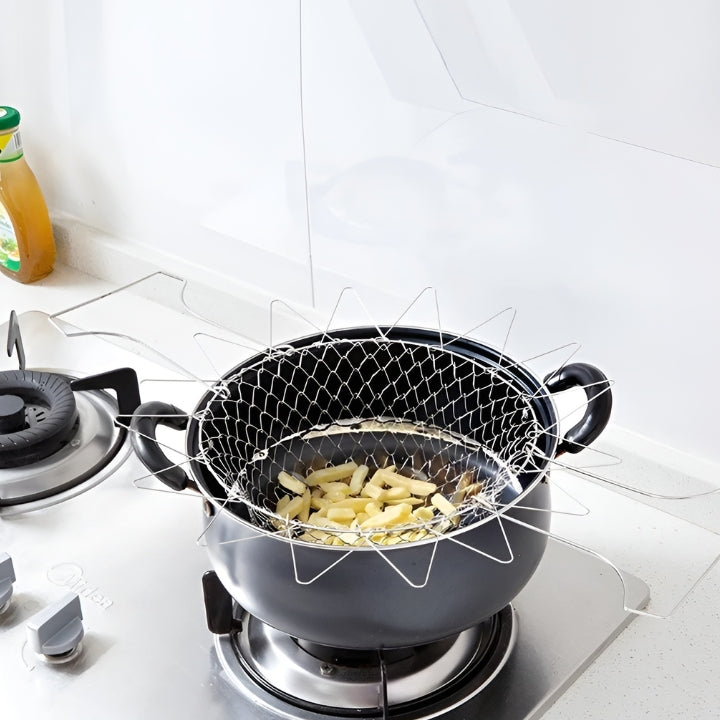 FryingBasket - Zusammenklappbarer Kochkorb