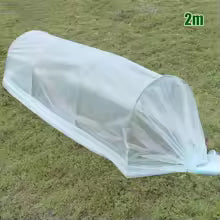 Gewächshausfolie Floragard ClearProtect | 2 m / 2,5 m Breite | UV-beständige Polyethylen-Abdeckfolie für Garten & Gemüsebeet