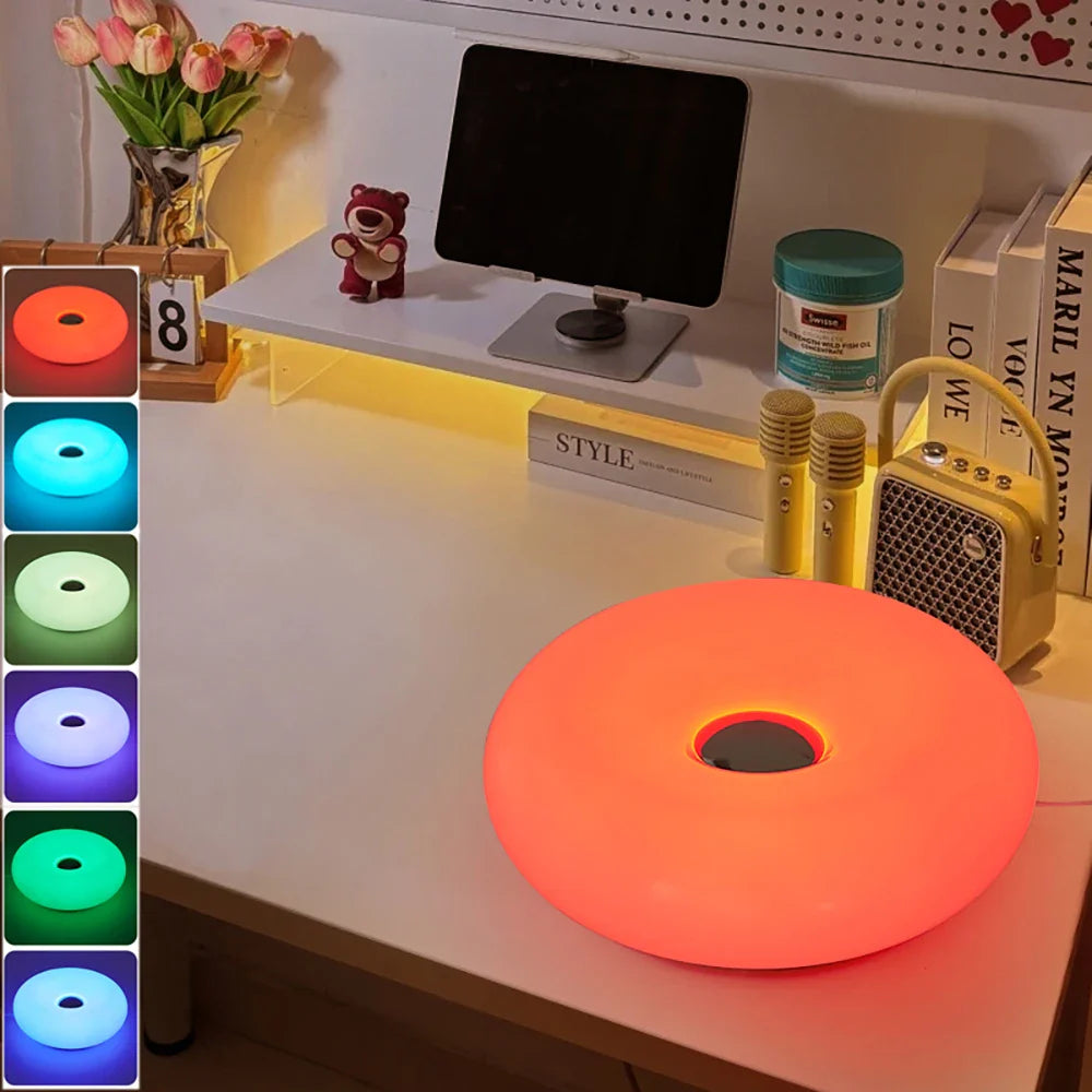 AURORA GLO LED-Lampe | RGB16 & Stufenlos Dimmbar | Touch- & Fernbedienung | USB