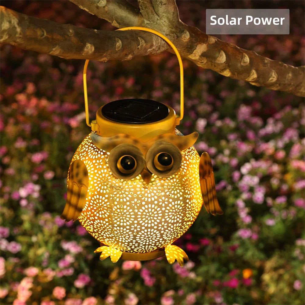 LumiTiere Solar-Tierlaterne | Handgefertigte Gartenleuchte mit Tiermotiv | Solarbetrieben & wetterfest | Für Terrasse, Balkon & Garten
