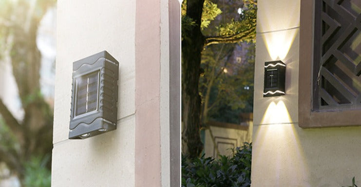 Solar Außenleuchte SOLVARA | IP65 Wetterfest | Automatischer Dämmerungssensor | 12x6,5 cm | Warm- oder Kaltweiß