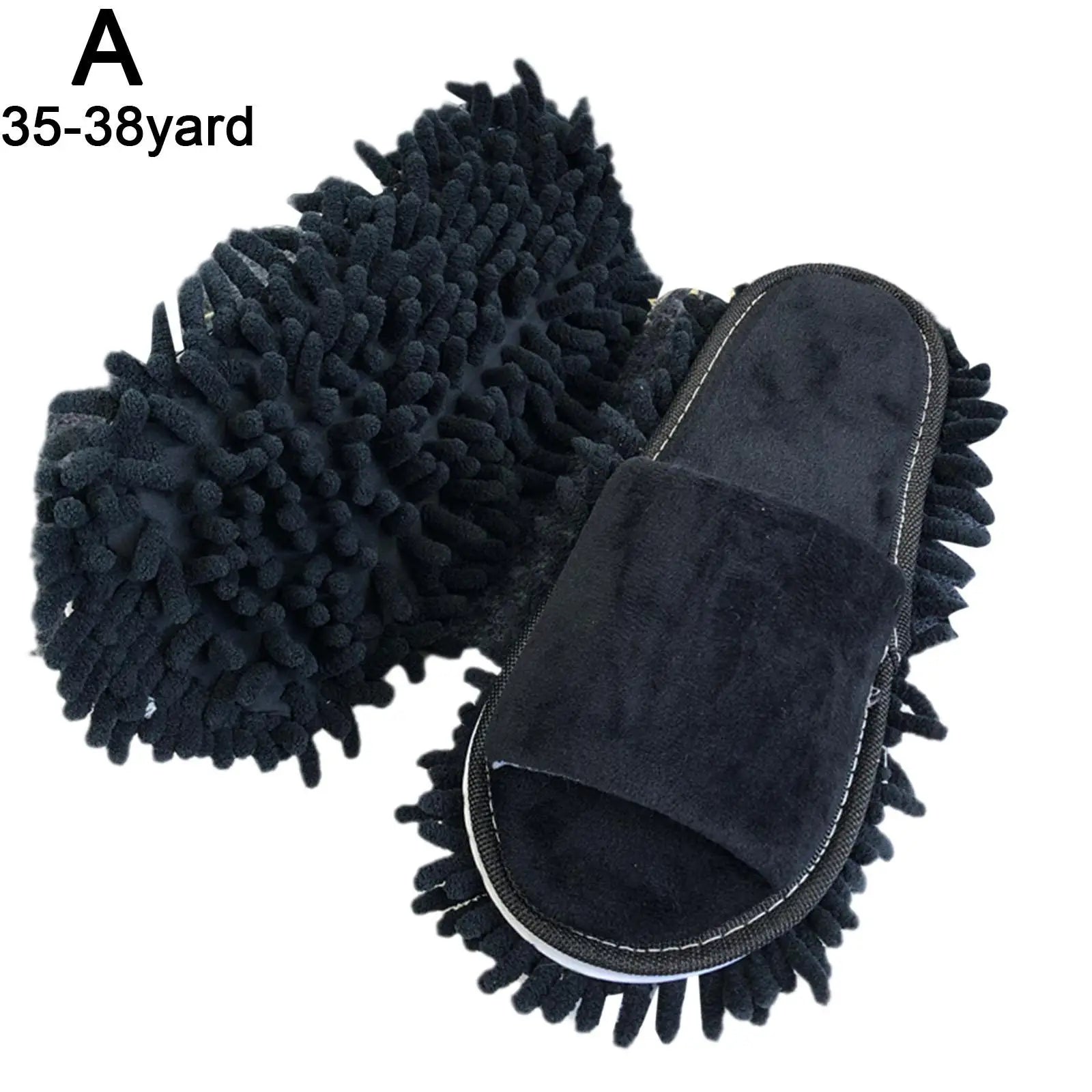 CleanSteps Mikrofaser Putzpantoffeln | 2-in-1 Hausschuhe & Wischmop | Waschbar & Rutschfest | Für alle Böden geeignet