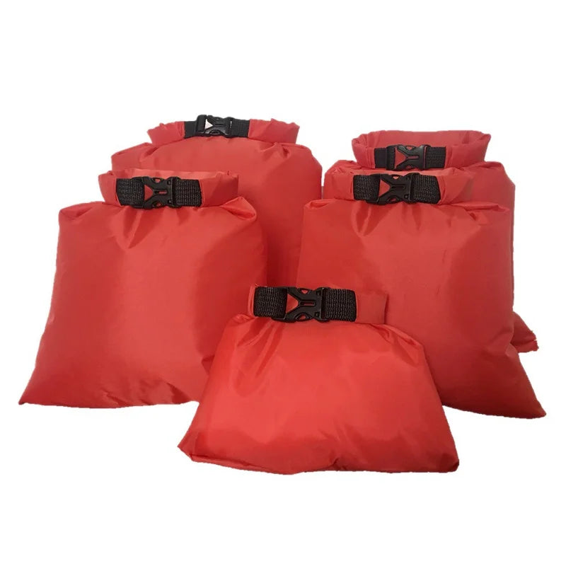 Dry Bag Set Sealon | Wasserdicht & Sanddicht | 5er-Set (1,5L–6L) | Für Reise, Strand & Outdoor