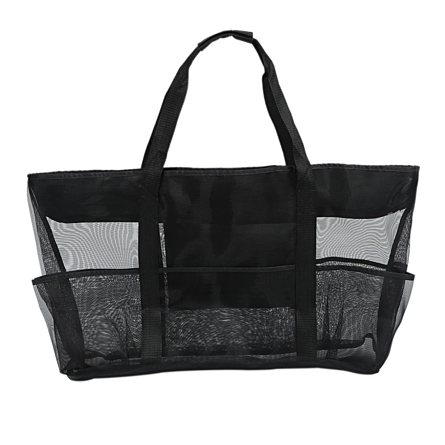 Maréva Strandtasche mit 8 Fächern | Wasserdicht & atmungsaktiv | Für Handtücher, Spielzeug, Badesachen & mehr – 70×45×18 cm