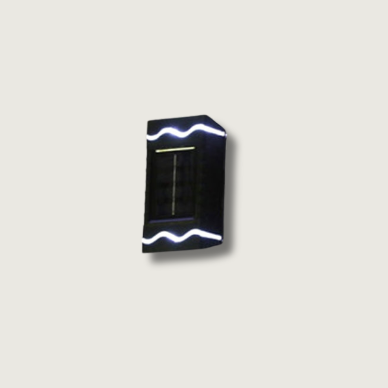 Solar Außenleuchte SOLVARA | IP65 Wetterfest | Automatischer Dämmerungssensor | 12x6,5 cm | Warm- oder Kaltweiß