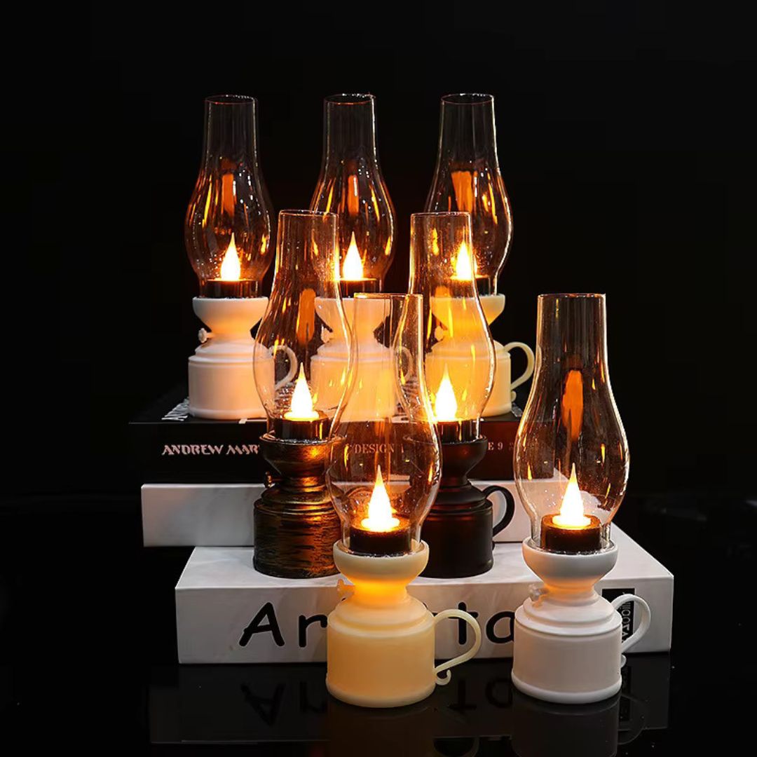 GlowFlame – Elegante LED Öllichter für gemütliche Atmosphäre