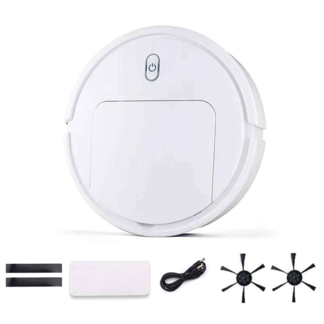 Cleanoro S6 Robotstaubsauger | Kompakt & Intelligent | Für Tierhaare, Hartböden & Teppich | 2h Laufzeit