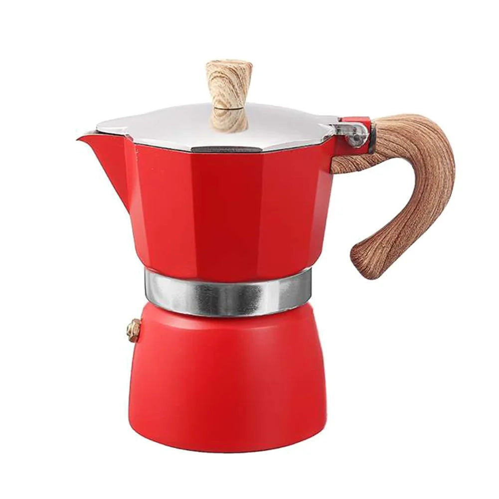 Caffesso Perkomio Espressokocher | Klassischer Percolator | Für Zuhause & Unterwegs | 150 ml / 300 ml