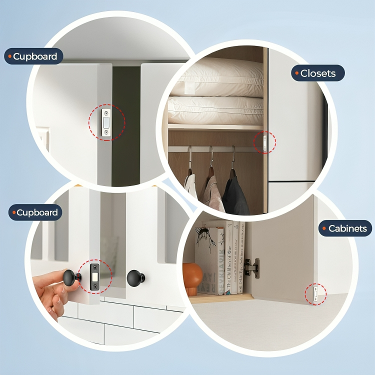 2+2 GRATIS | LockMate - Ultra magnetischer Türschließer