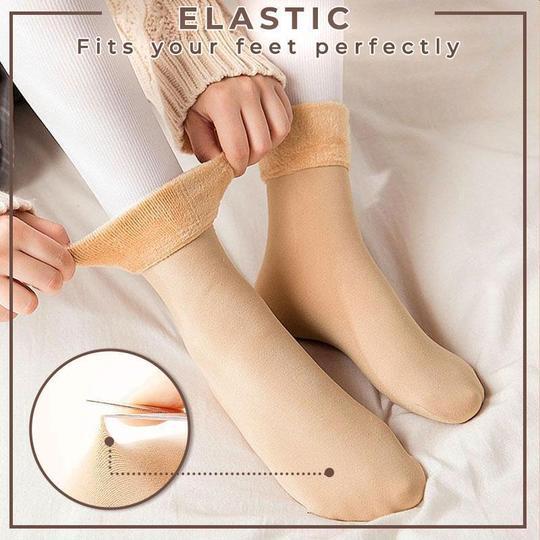 4+4 GRATIS | CloudWarm - Wintersocken aus weichem Samt mit Verdickung