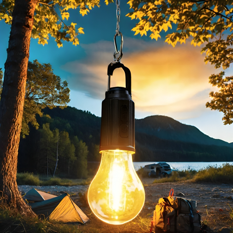 1+1 GRATIS | HangingGlow - Wiederaufladbare Glühbirne