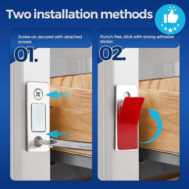 2+2 GRATIS | LockMate - Ultra magnetischer Türschließer