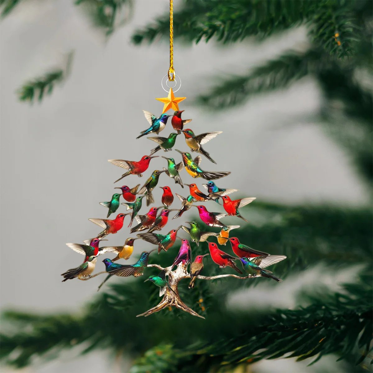 LumiWings™ – Elegantes Kolibri-Ornament