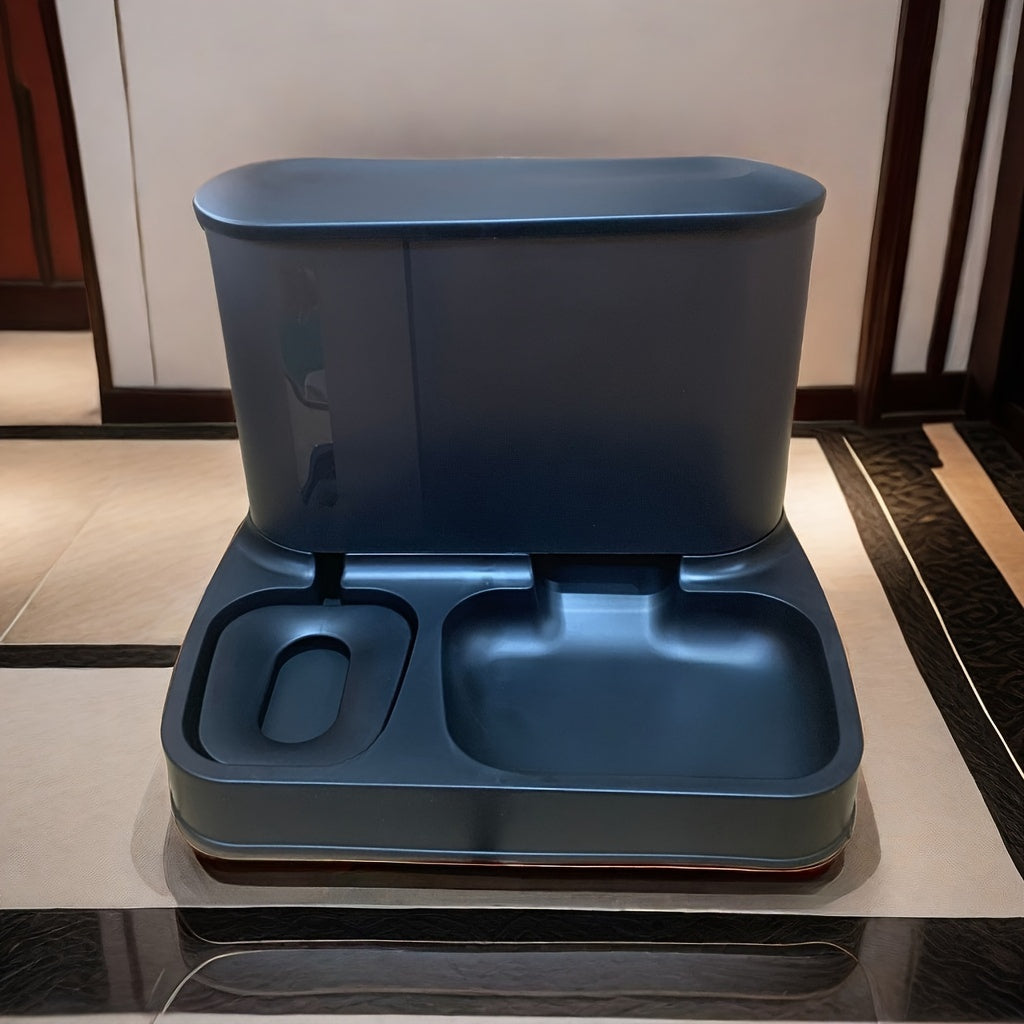 Futter- & Wasserspender Cativa Duo | Automatisch & Zeitsparend | 2-in-1 System | Für Katzen & Kleintiere