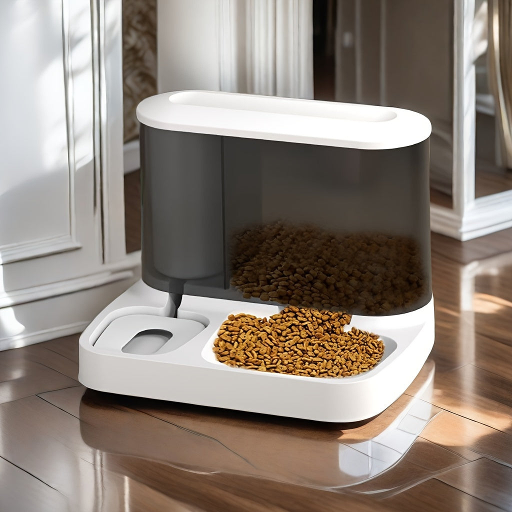 Futter- & Wasserspender Cativa Duo | Automatisch & Zeitsparend | 2-in-1 System | Für Katzen & Kleintiere