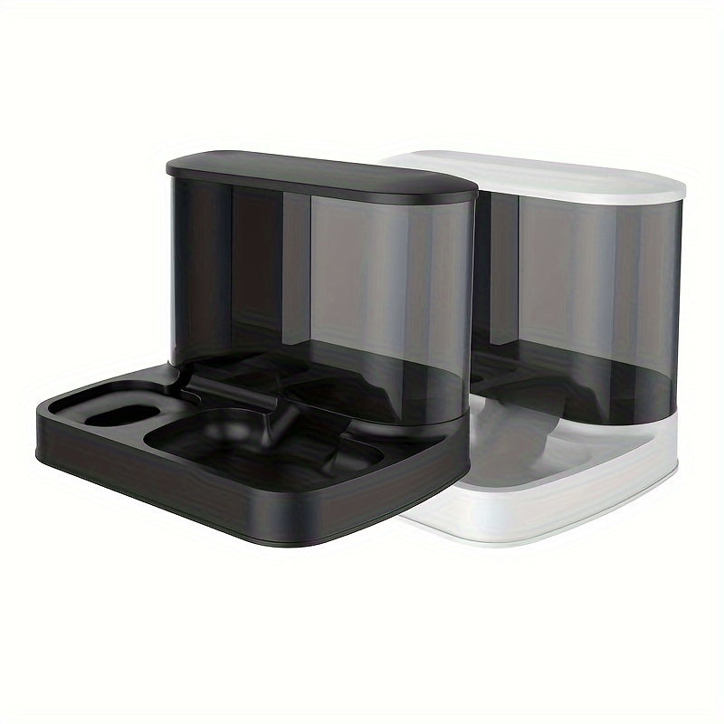 Futter- & Wasserspender Cativa Duo | Automatisch & Zeitsparend | 2-in-1 System | Für Katzen & Kleintiere