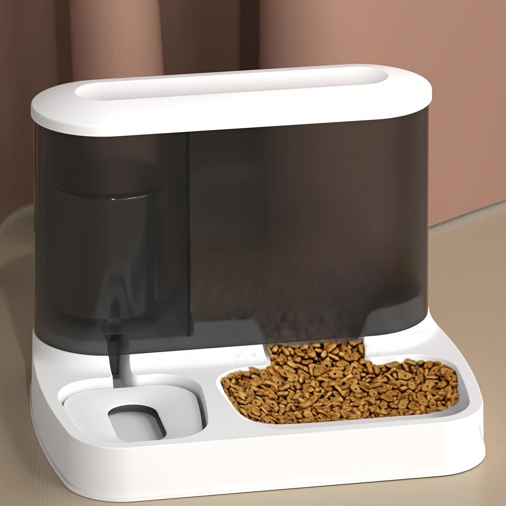 Futter- & Wasserspender Cativa Duo | Automatisch & Zeitsparend | 2-in-1 System | Für Katzen & Kleintiere