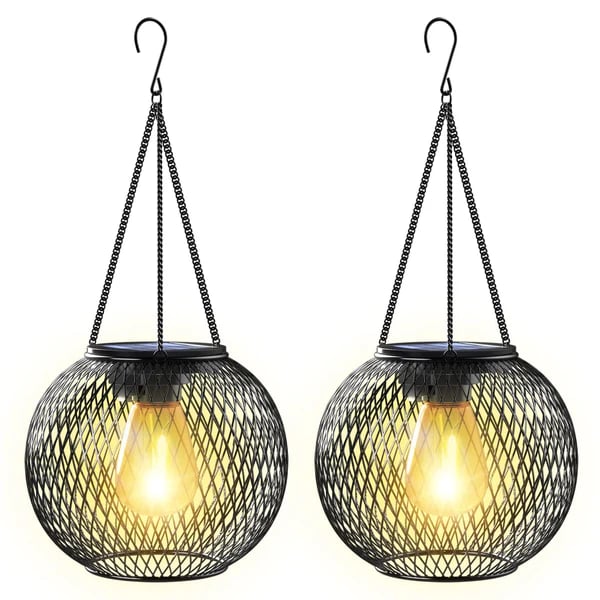 VintageGlow - Solarbeleuchtung im Retro-Stil für charmante Gartenatmosphäre