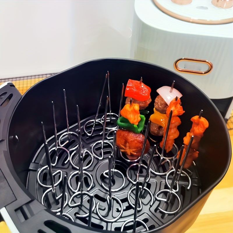 5+5 GRATIS | GrillElevate – Die Edelstahl-Spieße für gleichmäßiges & perfektes Grillen