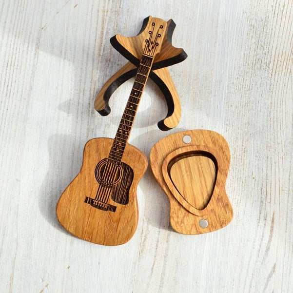 GuitarHolder - Gitarrenplektrenhalter +3 Gratis Plektren