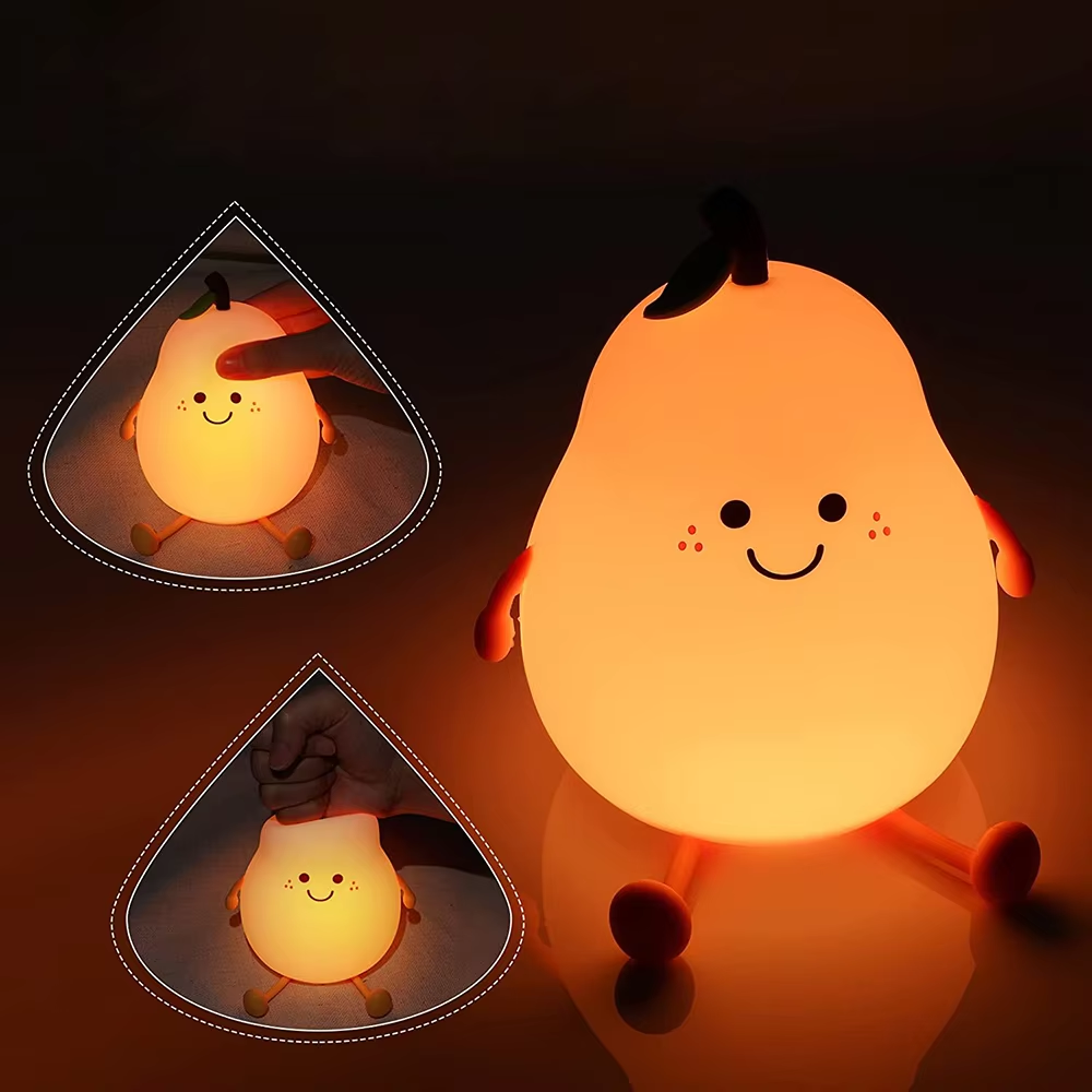 GlowCuddle - Wiederaufladbare Silikonnachtlampe