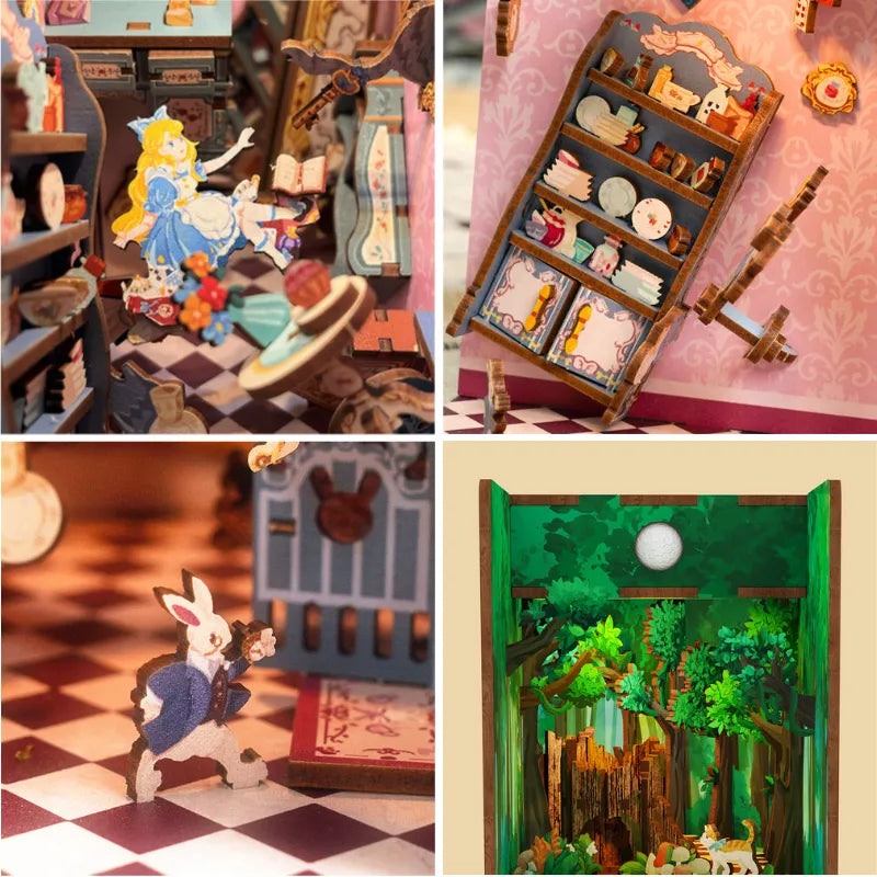 Book Nook - Alice in Wonderland