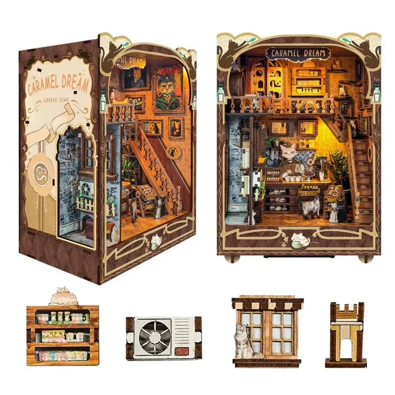 Booknook - Caramel Dreams Cat Café