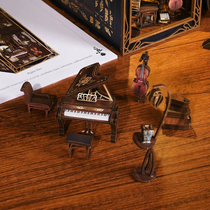 Booknook - Nightingale Harp Room