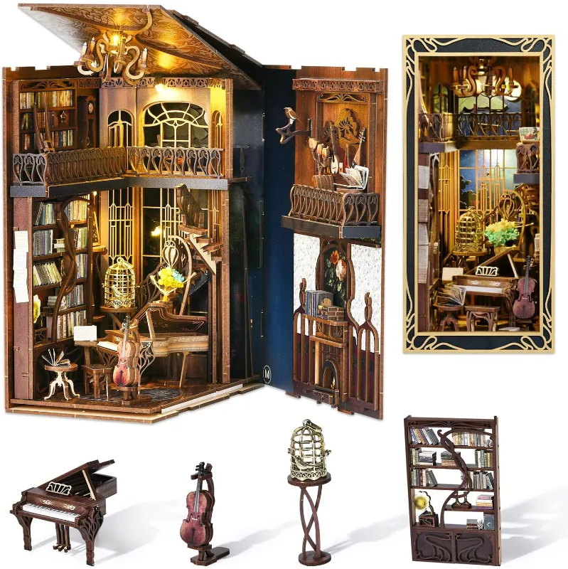 Booknook - Nightingale Harp Room