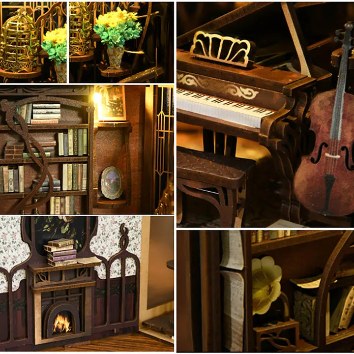 Booknook - Nightingale Harp Room