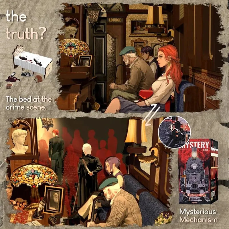 Booknook - Train Mystery Case
