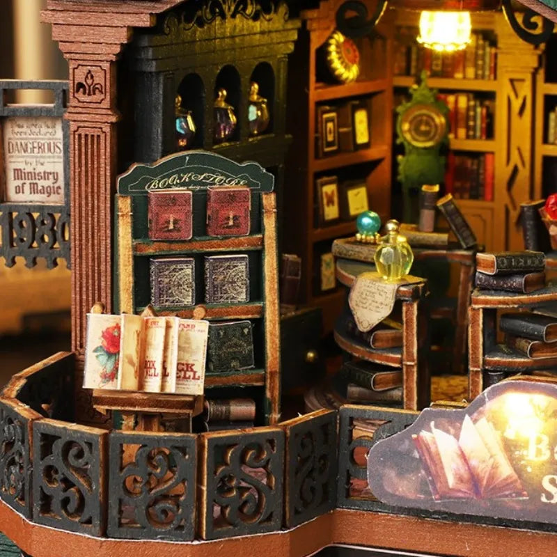 Miniatur Haus - Twilight Book City