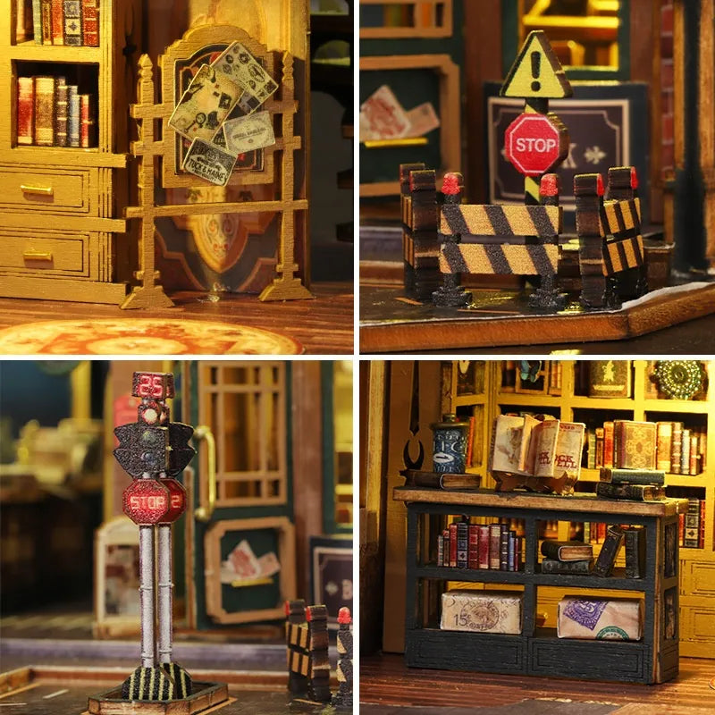 Miniatur Haus - Twilight Book City