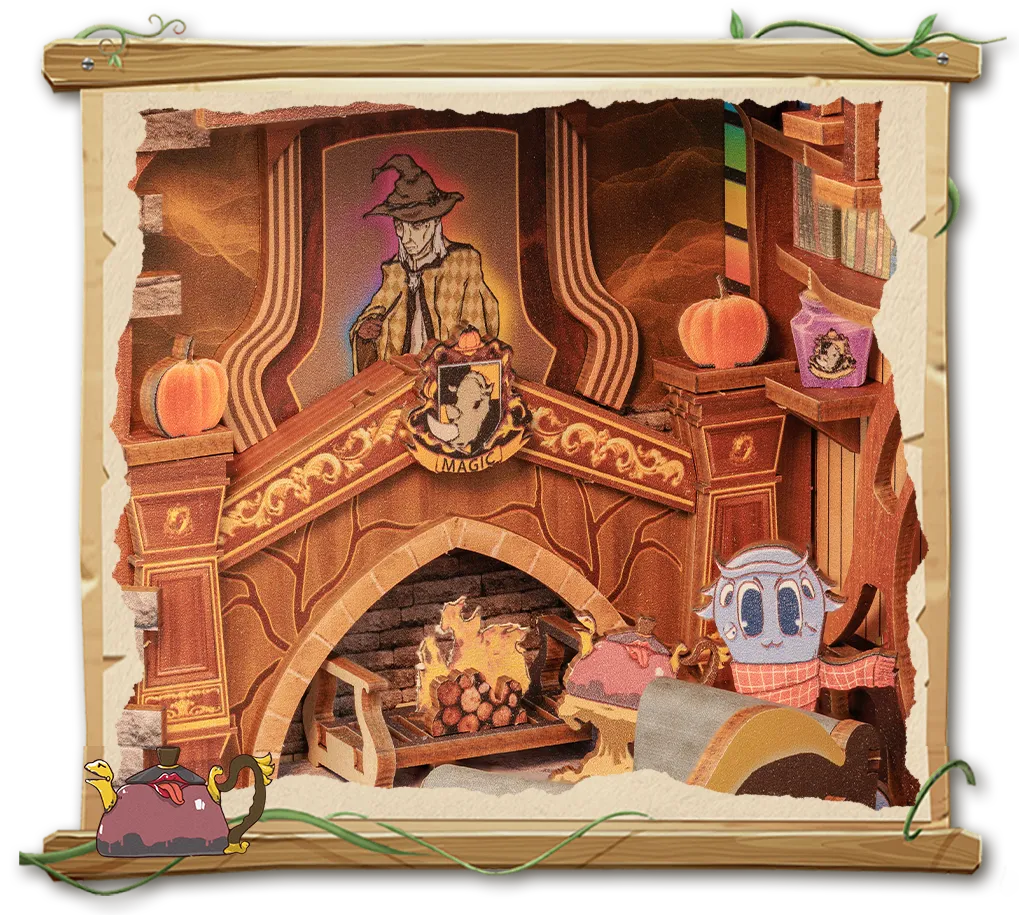 Booknook - Fantastic Animal Common Room