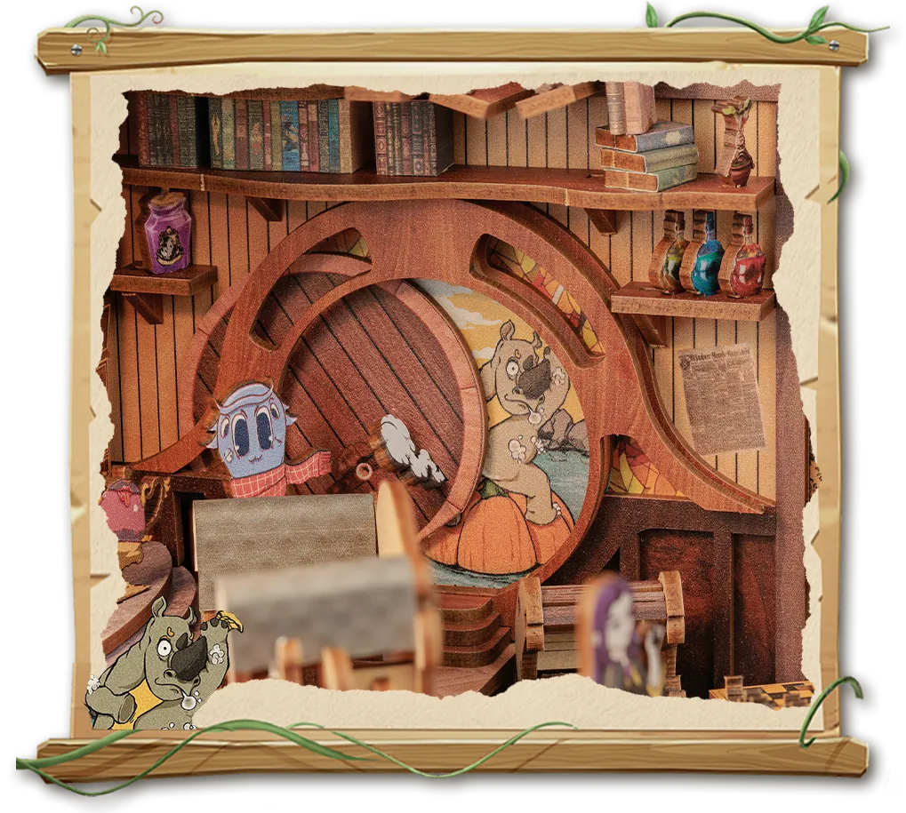 Booknook - Fantastic Animal Common Room