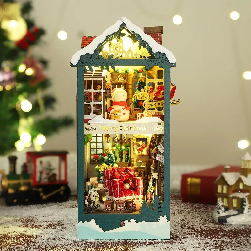 Booknook - Merry Christmas | Weihnachtliches Diorama