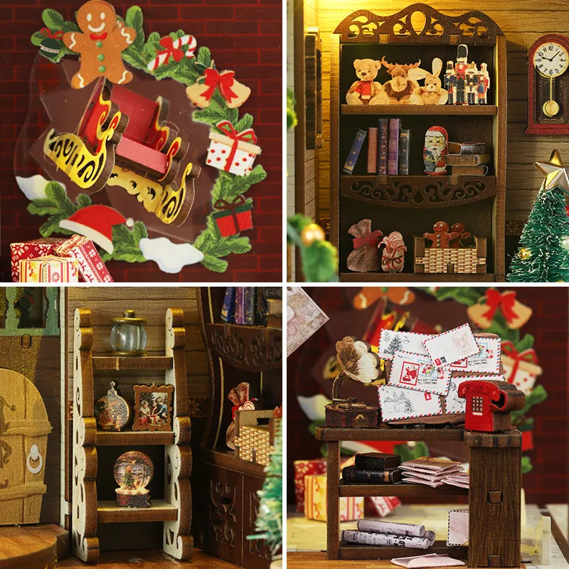 Booknook - Merry Christmas | Weihnachtliches Diorama