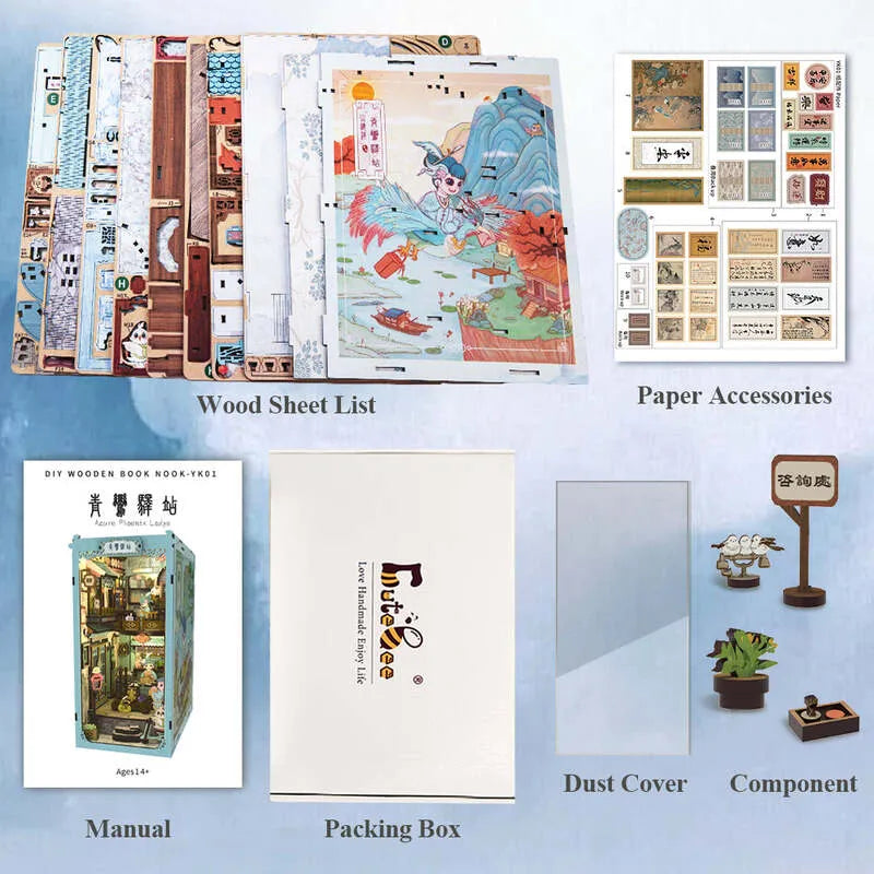 Booknook - Azure Phoenix Lodge