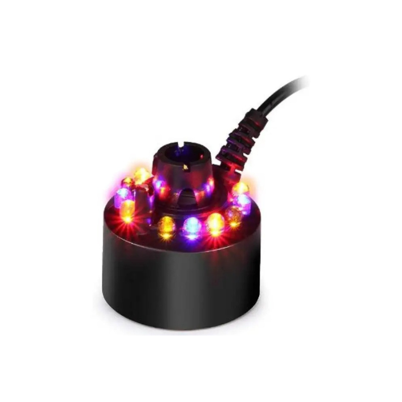 MystiGlow LED Nebelmaschine | Ultraschall | Mit Stimmungslicht | Bis 8h Laufzeit | EU-Stecker