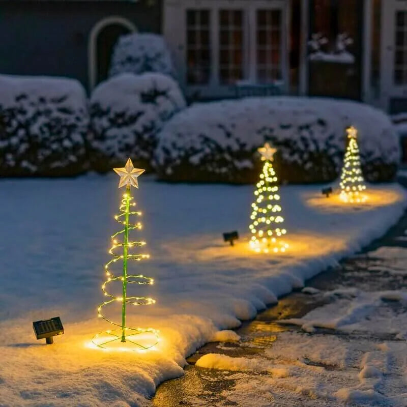 SolarTree – Der bezaubernde LED-Weihnachtsbaum mit Solarenergie betrieben